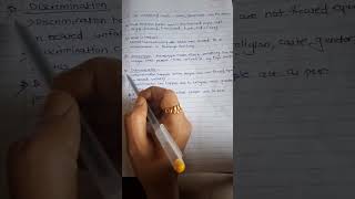 Civics class6 chapter 2 short notes class6 civics chapter2 [upl. by Oijimer]