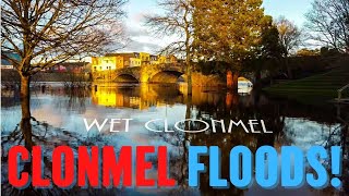 Clonmel Floods aka Wet Clonmel Town  Feb 2021  Tipperary Ireland  DJI Mini 2 Drone  4K Film [upl. by Francene192]