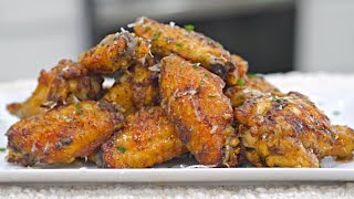 Air Fryer Garlic Parmesan Chicken Wings [upl. by Paolo459]