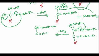 Complete detailed mechanism for the Osazone formation [upl. by Kulsrud410]