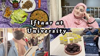 Iftaar with friends at UNIVERSITY medicalstudentdiaries ramadan [upl. by Akirdnas]