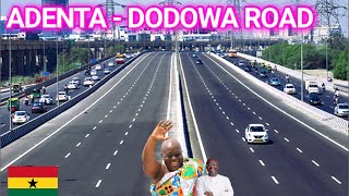 Ghana’s 100M Adenta  Dodowa Road Dualization Project By Prez Akuffo Addo Is Finally Commencing [upl. by Nedroj517]