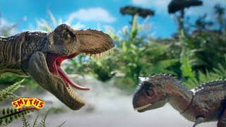 Jurassic World Epic Roarin Tyrannosaurus Rex  Mattel UK [upl. by Laks888]