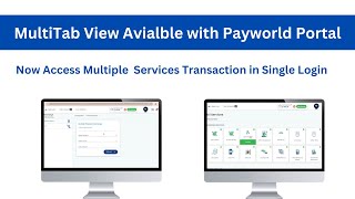 MultiTab Option Available With Payworld Portal [upl. by Esinert957]