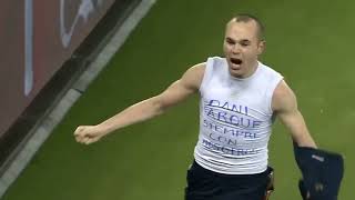 ¡Y GOL DE INIESTA [upl. by Assennav]