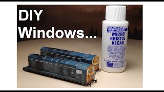 DIY Windows using Kristal Klear from Microscale [upl. by Jeannie]