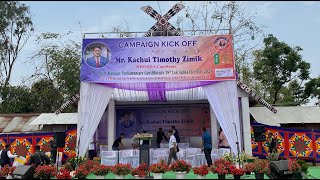 Campaign Kick Off Program  Kachui Timothy Zimik NPFNDA Candidate IIOuter Manipur PC  Live [upl. by Egni984]