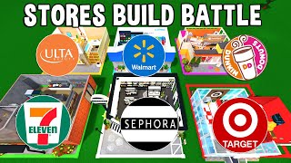 MEGA Stores BuildOff CHALLENGE [upl. by Ltsyrk163]