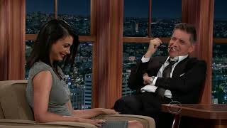 Craig Ferguson is so funny listening to Morena Baccarin tell her midwife story [upl. by Kristopher]