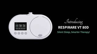 Discover the VT 80D CPAP  Smarter CPAP Therapy Silent Sleep DeckMount [upl. by Drais]