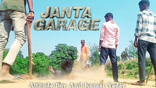 Janta Garage  4K Spoof HD South Movie  Hindi dubbed movie  Jr NTR Anil Yadav attitudeboyjigna [upl. by Nelyk60]