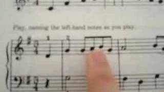 How to play piano Piano Lesson 17 Sight reading [upl. by Yobybab]