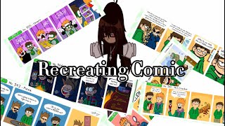 Recreating Eddsworld Comicscomic are not my part 1 [upl. by Ahsatal139]