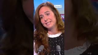 🗣️ Sarah Knafo  quotMarine Le Pen se banalisequot europe1 shorts zemmour [upl. by Nhar]