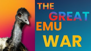 Army and Birds War  The Great Emu War  UmarHistory [upl. by Enyedy845]