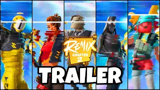 NEW Fortnite Chapter 2 Remix BATTLE PASS Trailer‼️🔥 Full Breakdown [upl. by Omixam]