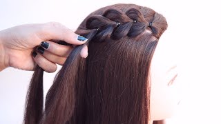 3 fashionable open hairstyle for this wedding season  pretty hairstyle  aesthetic hairstyle [upl. by Brown]