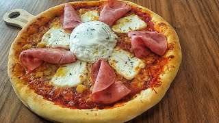 Pâte à PIZZA facile en 20 MIN CHRONO ⏱️ [upl. by Bernadette]