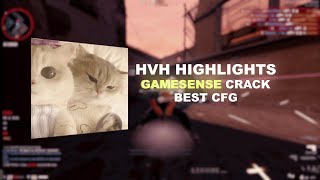 gamesenseskeetcc crack hvh highlights csgo  best cfg for GS  best antiaim  bounty crack [upl. by Dorthy]