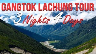 Sikkim Tour Plan  Gangtok Lachung Tour  3 Nights and 4 Days North Sikkim Tour [upl. by Dlorah]