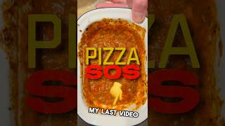 Pizza with the correct SOS Maybe SOS as in Sorry Or Save Our SAUCE pizza pizzasauce homemade [upl. by Gnouv]