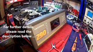 Crypton 290 Emissions Analyser fault finding and repair  part 1 Car diagnostic [upl. by Hanan500]