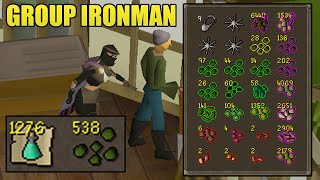 THIS METHOD GETS MY TEAM 150 PRAYER POTSHR  HC GROUP IRONMAN 10 OSRS [upl. by Adnwahsal916]