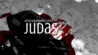 Gojo vs Sukuna Lady Gaga  Judas Sub español letra lyrics [upl. by Elenaj]