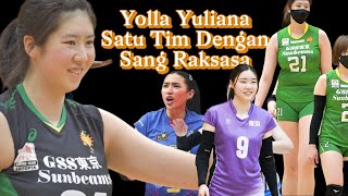 Mengenal Rekan Satu Tim Yolla Yuliana di Tokyo Sunbeams [upl. by Imogene]