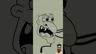 Fart🤣🤣🤣 animation 4kmeme cartoon funny fart memes comedy [upl. by Katzman32]