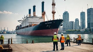 Exploring the Largest Ship Company Location in Samarinda City [upl. by Adnamma]