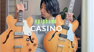 Epiphone CASINO【ギター弾き比べ】 [upl. by Besnard714]