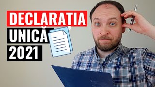 DECLARATIA UNICA 2021  Urmareste asta INAINTE de a o completa [upl. by Nelrah974]