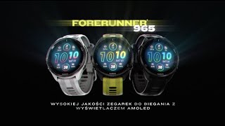 Garmin  Zegarek Forerunner 965 z wyświetlaczem AMOLED [upl. by Yllen]