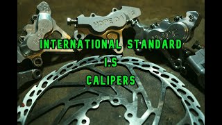 Hope Caliper Information  International Standard IS 51mm Numbers 3 5 8 amp Disc Size Compatibility [upl. by Enyawad]