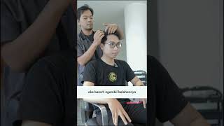 keratin treatment  keratin rambut pria  hair idol studio [upl. by Caldwell]