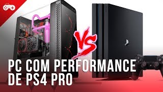 Montando um PC com o preço do PS4 Pro se a mineração deixar [upl. by Idyh]