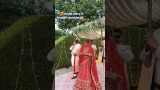 😍 bridal entry in foreign countries Explainedweddingtranding song [upl. by Leroy]