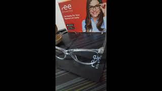 EyeMyEye  VISTAZO Transparent Full Frame Cateye Eyeglasses for Women l shorts glasses eyemyeye [upl. by Nosoj]