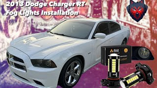 2013 Dodge Charger RT Fog Light Installation [upl. by Dodie32]