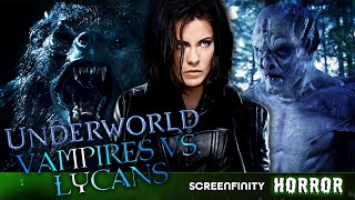 The War Between Vampires vs Lycans Underworld Franchise  Screenfinity Horror [upl. by Tlevesoor]