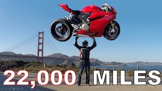 Ducati Panigale 22000 Mile Review and Repair Costs [upl. by Oilasor]