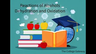 Reactions of Alcohols Dehydration and Oxidation [upl. by Ennej]