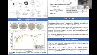 Title Extraction and characterization of cellulose from agricultural residue  Zea Mays [upl. by Fabi]