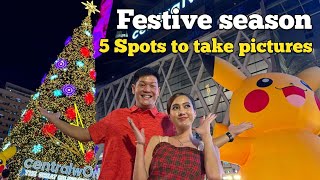 Celebrate Christmas in Thailand Best spots for Christmas and festive lights in Bangkok [upl. by Batory]