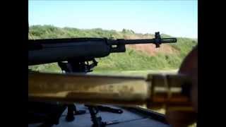 M1A  M14 Sadlak TiN Gas Piston Accuracy Testing [upl. by Oidgime161]