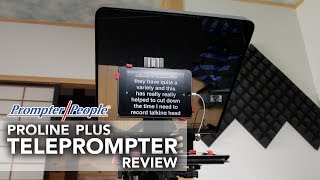 Prompter People Teleprompter Review ProLine Plus [upl. by Joleen]