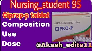 Cipropp tablet  Ciprofloxacin tablet  Cipropp tablet ka उपयोग  trading video doctordoctor [upl. by Enaid]