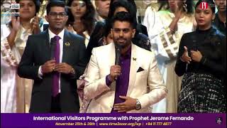 ජේසු මගේ හොදම මිත්‍රයා  Jesu Mage Hodama Mithraya  Live Praise At The Miracle Domequot [upl. by Esyak]