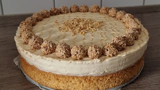 Schnelle Giotto Torte  Leckere Haselnuss Creme [upl. by Akenot]